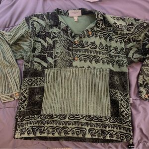 Vintage Hawaiian Island Snow jacket